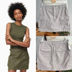NWT Aritzia TNA Supply Cargo Micro Skirt